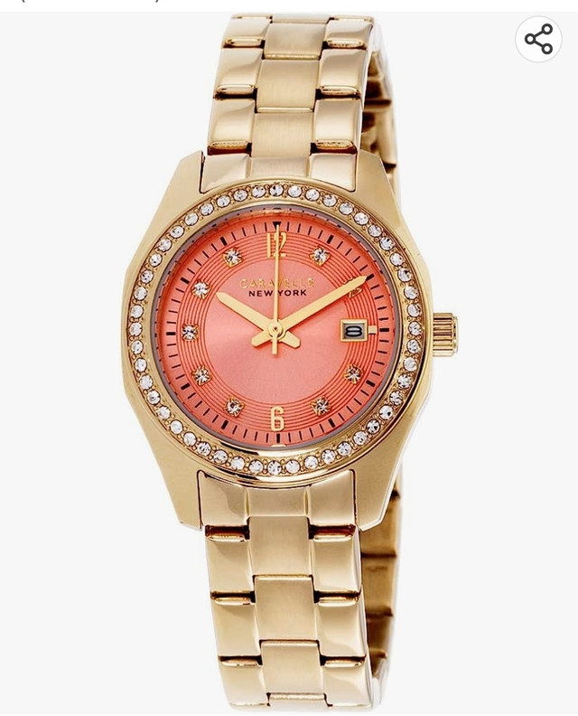 NEW! Caravelle New York Women's Quartz Stainless Steel Luxury Wa in Jewellery & Watches in City of Toronto - Image 2
