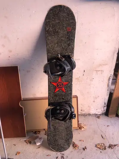 snow board with bindings, View more
