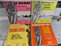 Vinyles 33 tours - Soldat Lebrun ( années 60 )