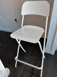 NEW bar stool - white