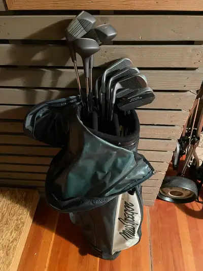 Men’s Golf 12 Piece Club Set & Bag, View more