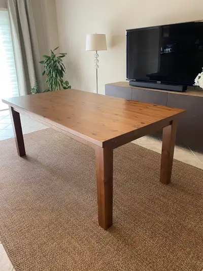 Solid wood dining table , View more