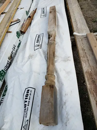 Colonial pressure treated porch post 8FT long