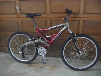 Infinity Quantum full suspension mountain bike, View more
