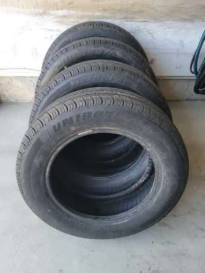 4 New Uniroyal Tiger Paw Touring All Season Tires for Sale. **185/65/R15** Excellent Condition. (11/...