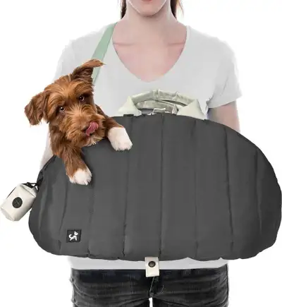 Sytopia Dog Carrier Bag, For Small-Med Dogs, Purse & Dog Bed, View more