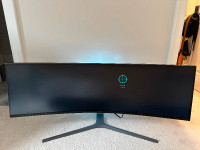 SAMSUNG CHG90 49" CURVED GAMING MONITOR