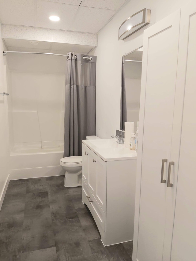 Furnished 2bed 1 bath suite with utilities included Long Term Rentals