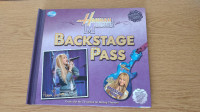 Hannah Montana Backstage Pass hardcover book - New