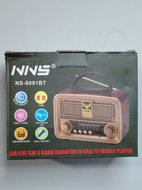 NS-8091BT Newest Remote Multiband Radio