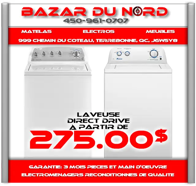 Stacked Washer/Dryer Starting From/ Laveuse/Sécheuse Superposées à partir de/62864364188931122