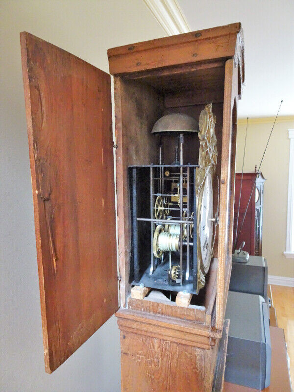 Horloge Grand-Père Comtoise, Grandfather Comtoise clock dans Art et objets de collection  à Ville de Montréal - Image 3