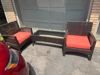 Wicker patio furniture, View more