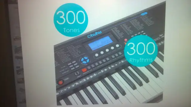 Ohuhu Digital Piano Keyboard w/ Headphone, Mic, Stand, Stool in Pianos & Keyboards in Bedford - Image 8