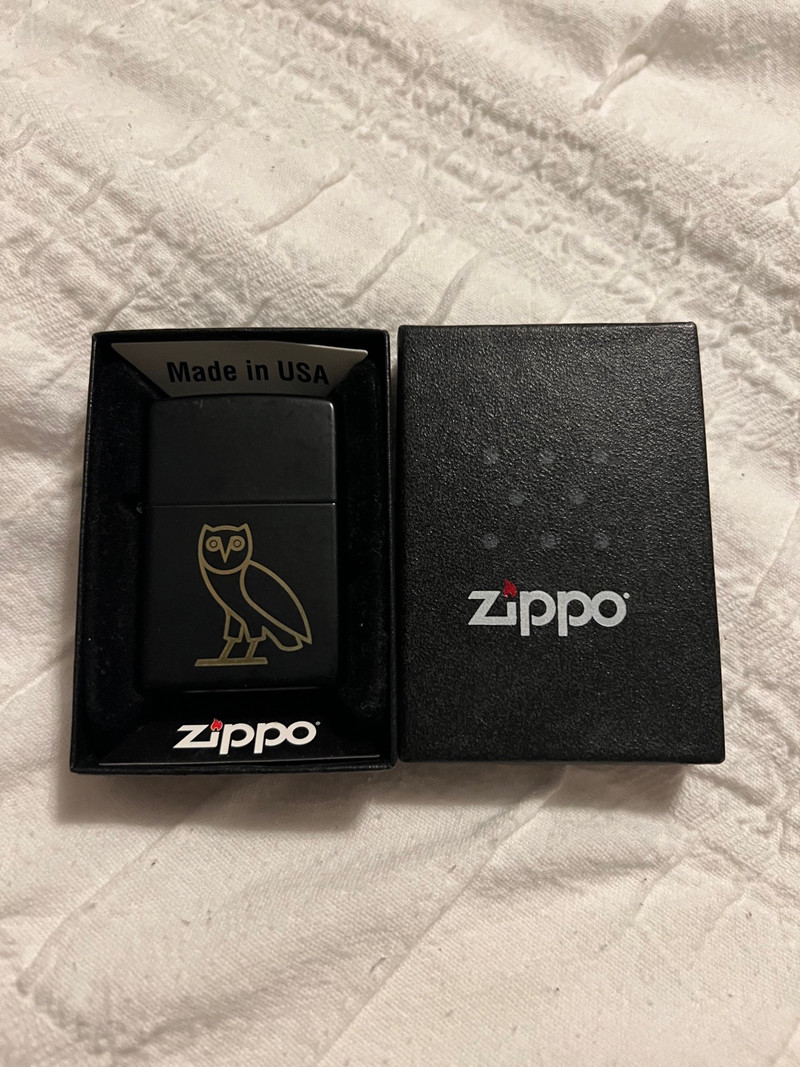 OVO Owl Zippo Lighter Gold - SS22 - US