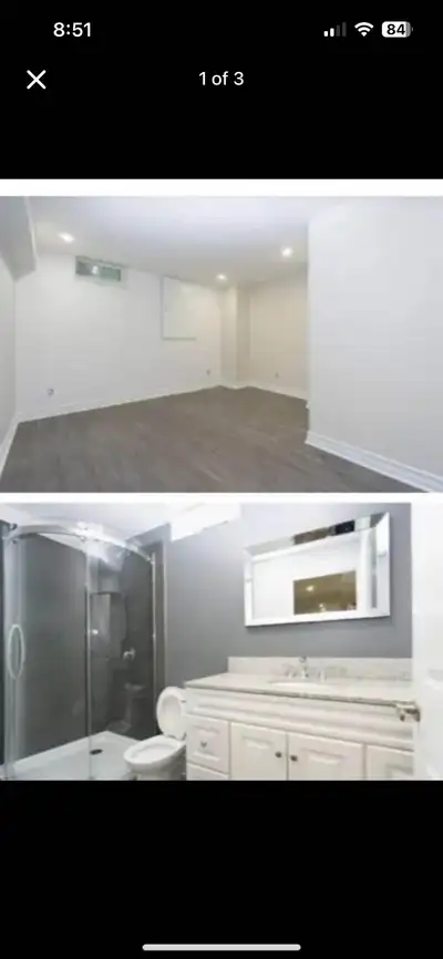 one bedroom for rent in north Oshawa