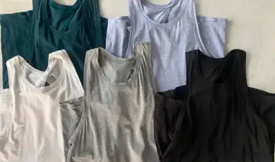 Lululemon All Tied Up tanks - size 6, View more