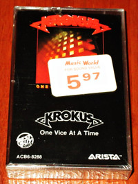 Cassette Tape :: Krokus - One Vice at a Time