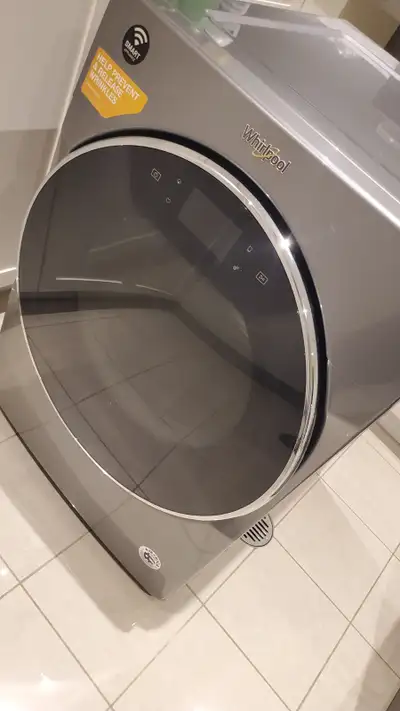 Dryer works well. Washer has an issue. Price for dryer. Washer is free.