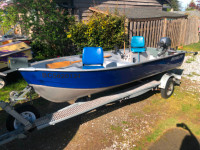 14 ft Mirrocraft Aluminum Sport Fishing Boat and Trailer-$5,000