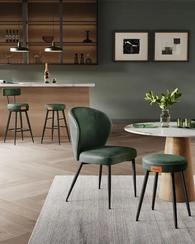 Counter Height Bar Stools, Kitchen Counter Stools, Mid-Century M in Chairs & Recliners in Markham / York Region - Image 4