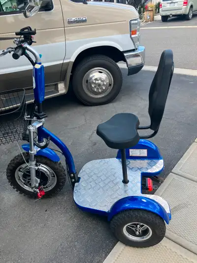 Tarpan mobility ,3 wheeled mobility scooter new batteries