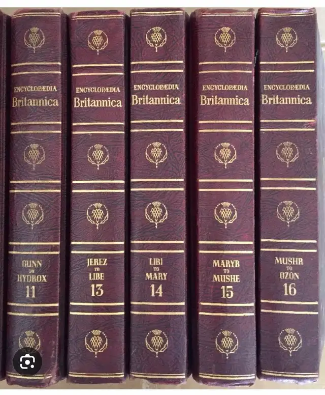Classic Encyclopedia Britannica Give-away!