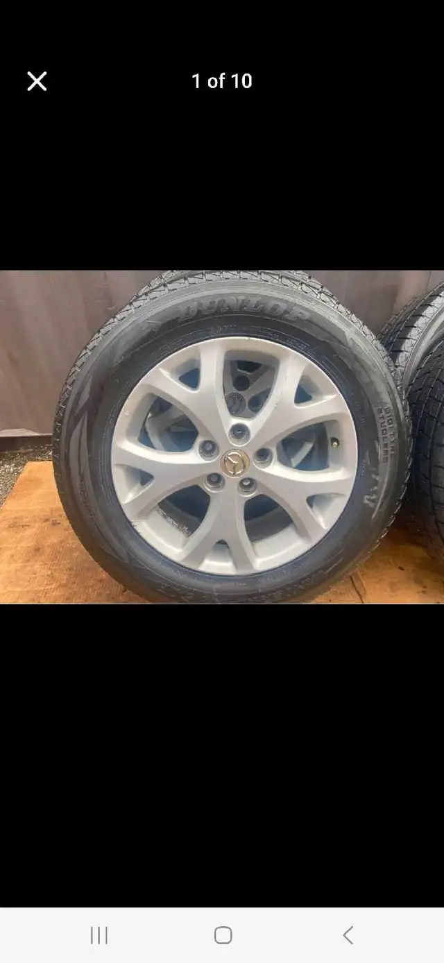 Set of 4 DUNLOP winter tires rims(225 65 17) in Tires & Rims in Oakville / Halton Region - Image 3
