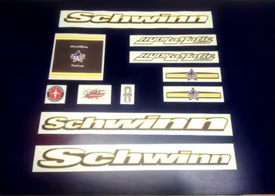 1999 Schwinn Hydramatic Comp decal set: Jay Miron Canadian Beast, View more