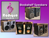 Radique Multi-Ad - 67 Pairs of Bookshelf Speakers Available