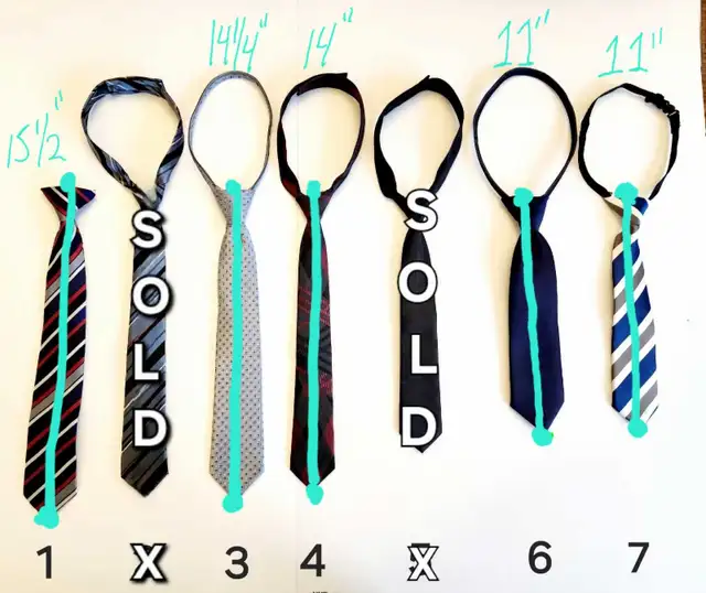 Kids And Youth Ties Great Condition in Clothing - 4T in Markham / York Region - Image 8