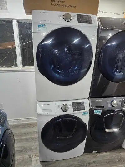 Samsung !! 27 w front laod washer electric dryer ♥️ , View more