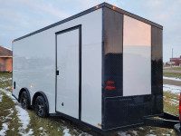 Titanium 8.5x16 7' Enclosed Cargo Trailer Snowmobile ATV Cargo