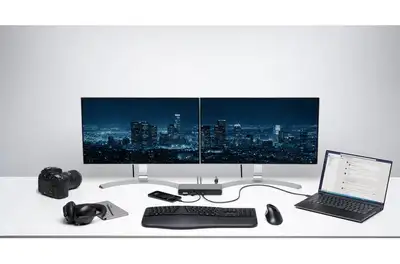 SD5700T Thunderbolt™ 4 Dual 4K Docking Station, View more