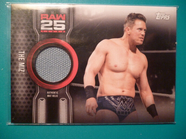WWE Relic Topps Cards - Miz Wolfe Big Cass Cassady Carlito in Arts & Collectibles in Peterborough