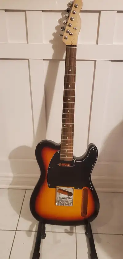 Telecaster Sunburst full guitar body and loaded neck, View more