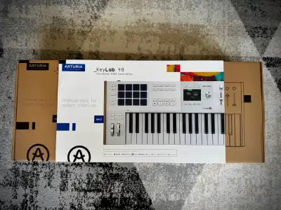 Arturia KeyLab 49 MK3 + Gig Bag, View more