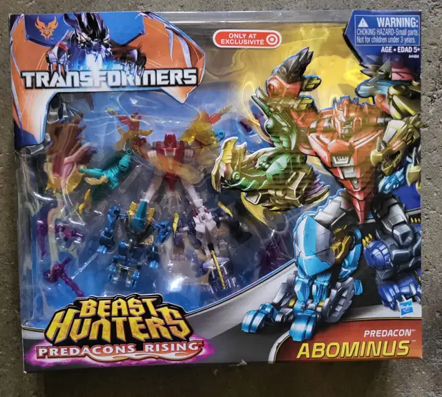 Transformers Beast Hunters Predacons Rising Abominus Target EX