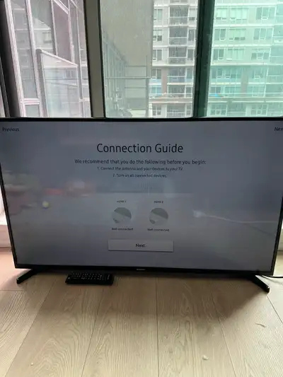 43” Samsung TV, View more