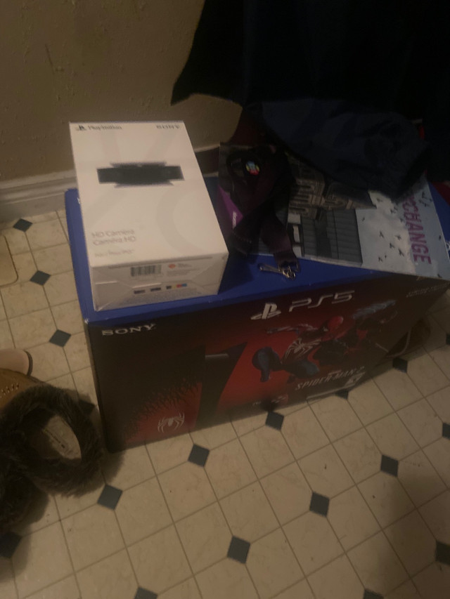 Limited Edition Spider-Man PS5 with camera  in Sony Playstation 5 in Cambridge - Image 3