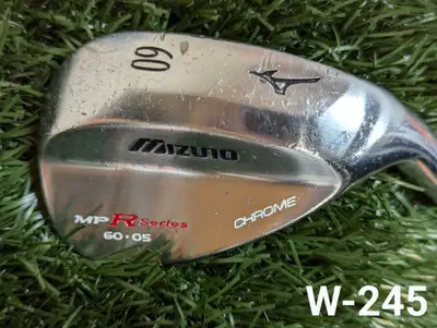 Mizuno MP R Series Chrome Lob Wedge 60 Degree Loft, View more
