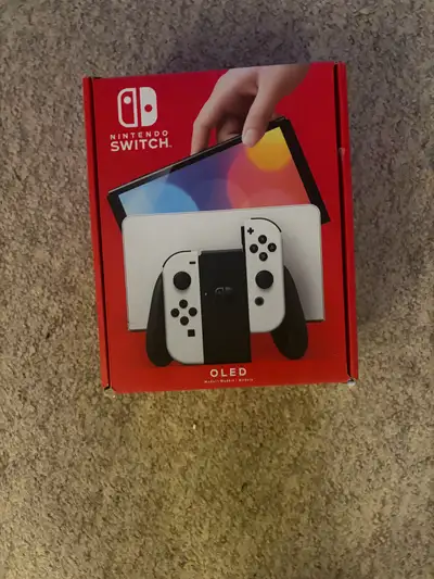 Mint new Nintendo switch oled, View more