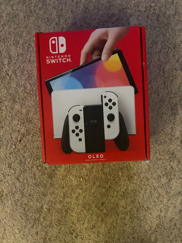 Mint new Nintendo switch oled in General Electronics in Edmonton - Image 2