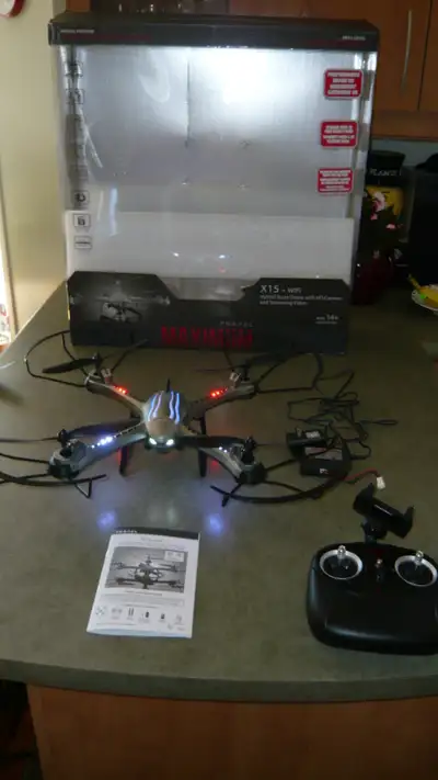 Maximum X15 RC drone with HD camera / Drone Maximum X15, View more