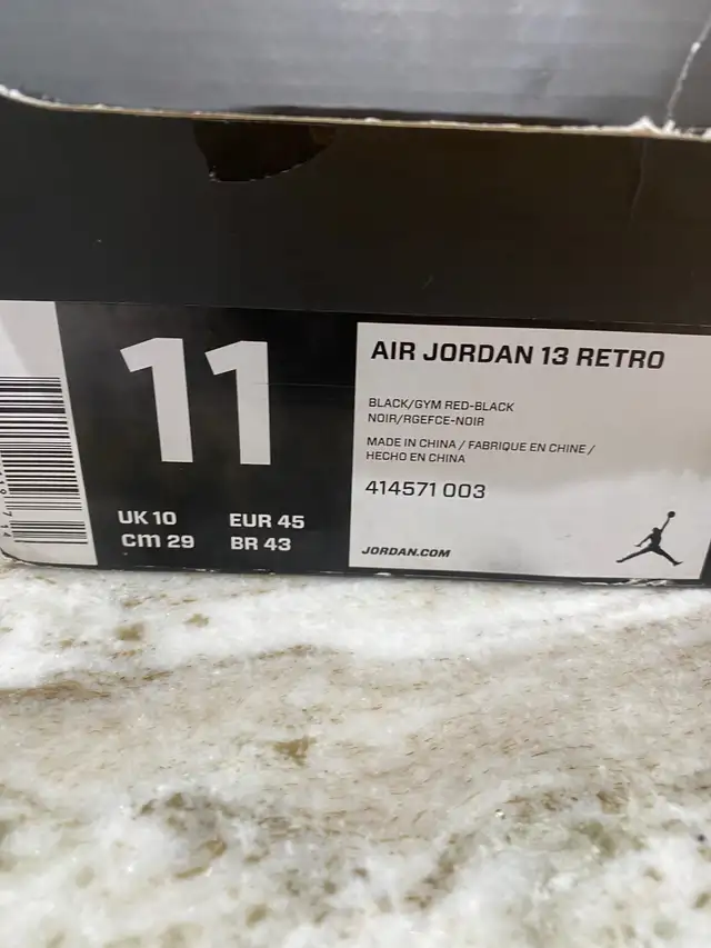 2014 Air Jordan 13 Retro 'Dirty Bred' in Men's Shoes in Markham / York Region - Image 8