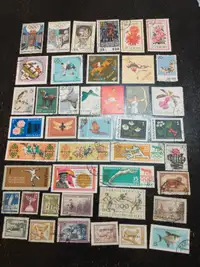 100+ World stamps off paper LOT #7