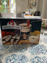 Lobster set for 4