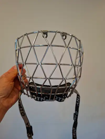 Free Youth Junior Ringette Silver Face Mask/Cage, View more