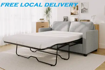 PREMIUM PULL-OUT SOFA BED WITH 5"POCKET COIL MATTRESS., View more