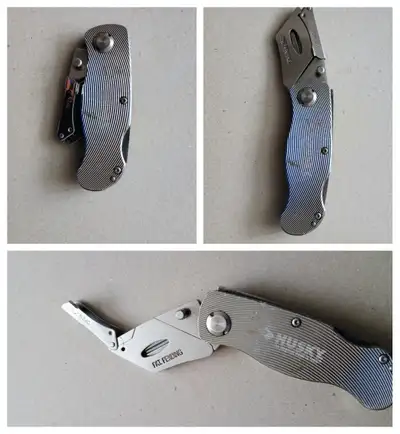 Husky Utility Knife with blades, View more